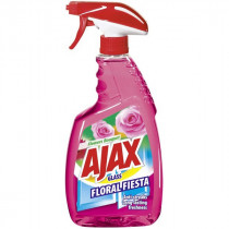 Ajax Glass Floral Fiesta Pink 500ml