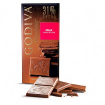 Godiva tablet 31% Cacao Milk Chocolate 100 gram