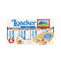 Loacker Wafer Milk 4x45gr