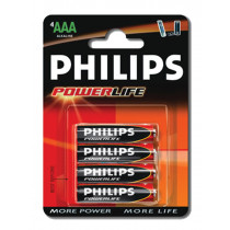 Phillips Powerlife Batteries AAA