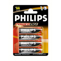 Phillips Powerlife Batteries AA