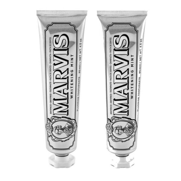 Marvis Whitening Mint Toothpaste 85ml – Natural Teeth Whitening Plaque Removal